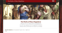 Desktop Screenshot of mythsofmarymagdalene.com